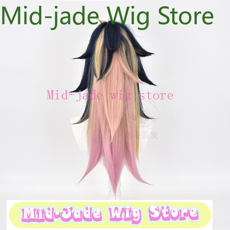 Anime Cosplay Blue Hair - LOL KDA Akali Cosplay Wig Navy