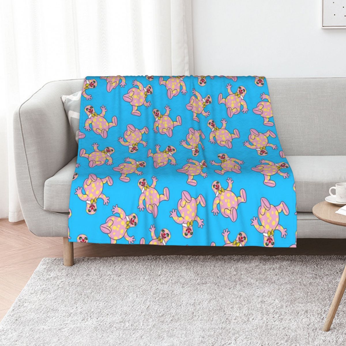 Anime Cosplay Idea - Blobby Blobby Blobby Throw Blanket Sofas