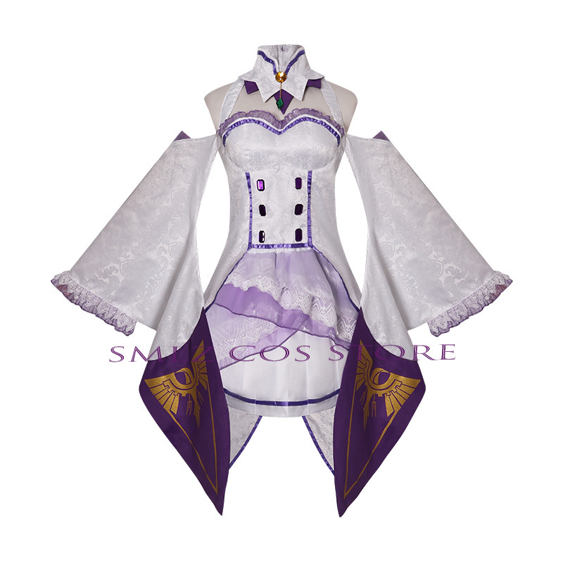 Emilia Cosplay Anime Re Zero K - Anime Cosplay Ladies recension och pris