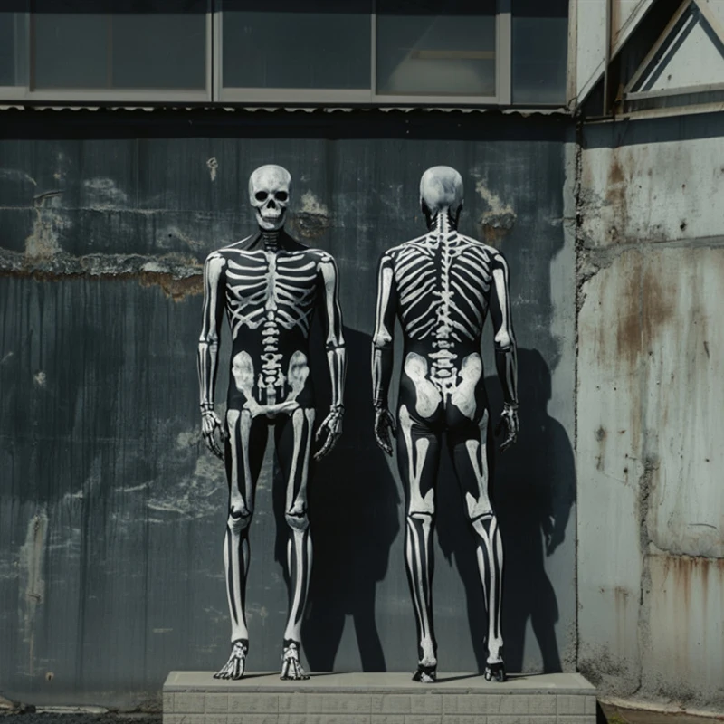 Halloween Men Women Skeleton C - Anime Cosplay Jumpsuit recension och pris