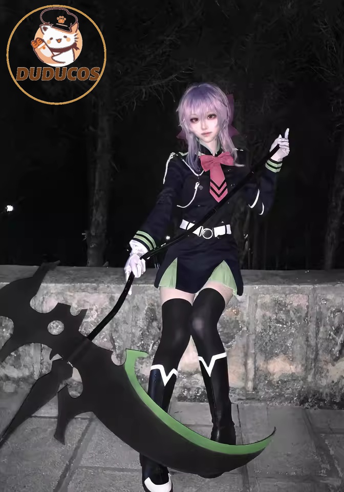 Anime Seraph of The End Shinoa - Anime Cosplay Ladies recension och pris