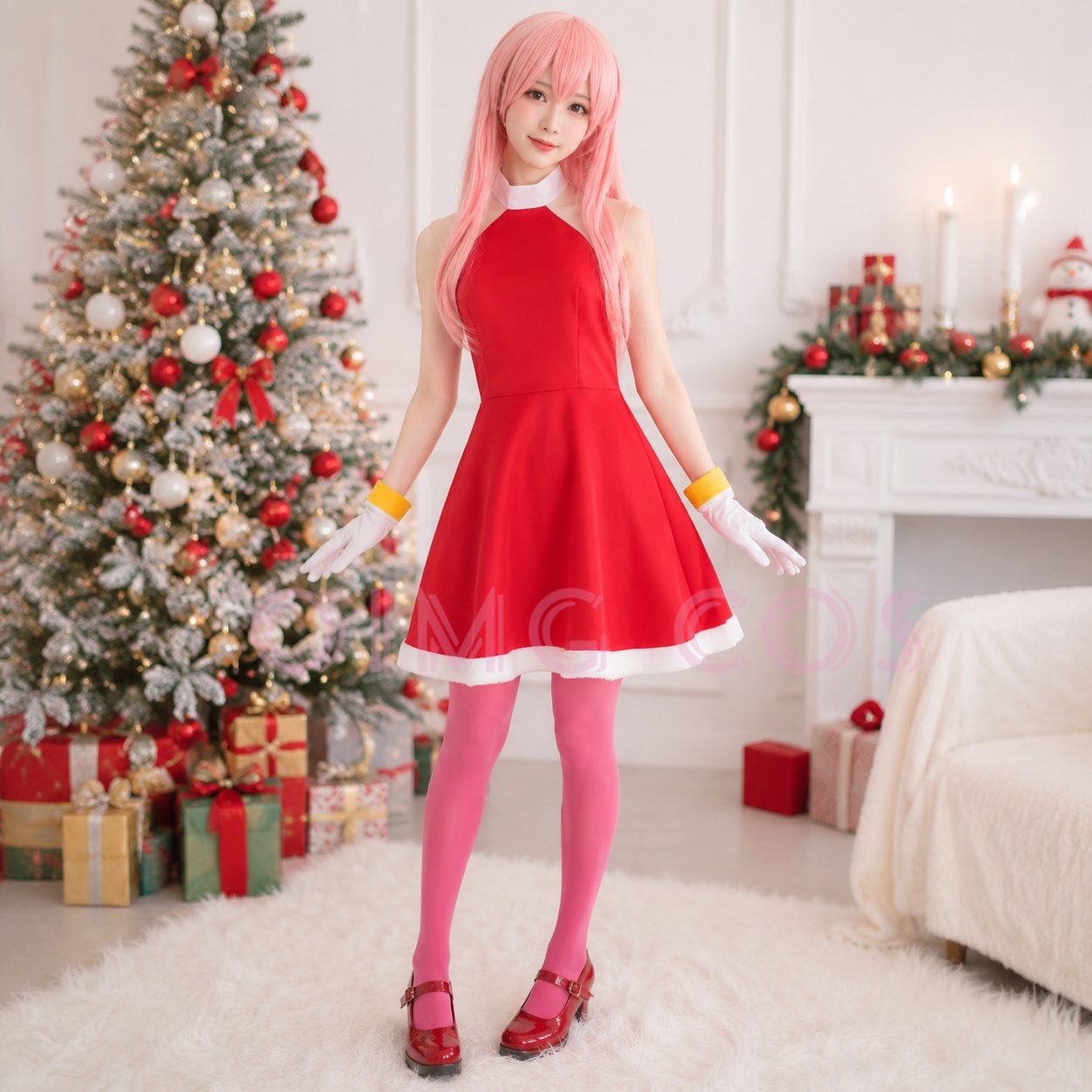 Amy Rose Cosplay Costume Adult - Anime Cosplay Ladies recension och pris