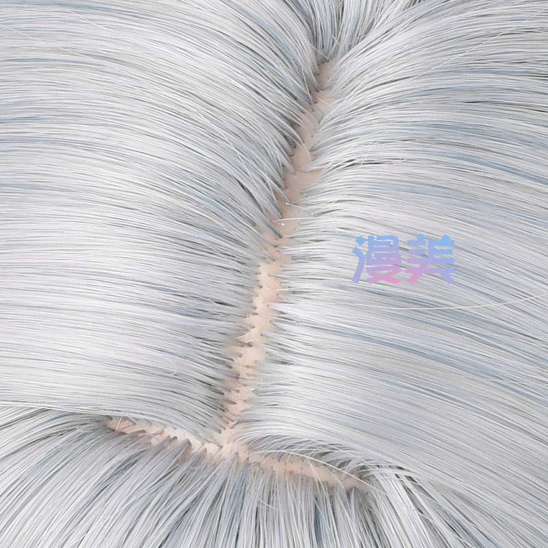 HSR Sunday Cosplay Wig 52cm Gr - Anime Cosplay Blue Hair recension och pris