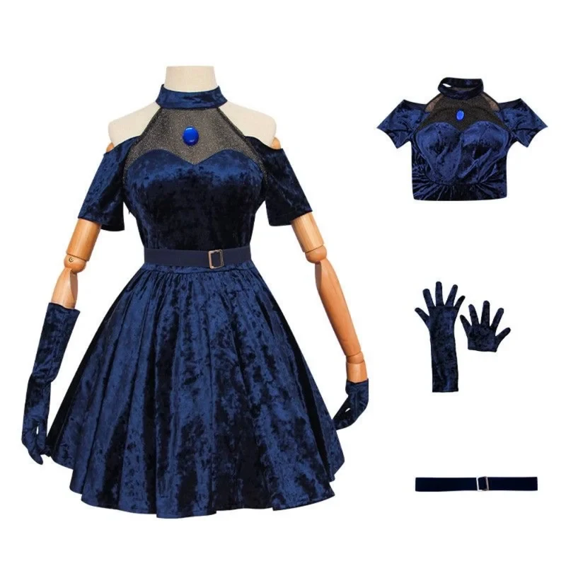 2026 Mizi Cosplay Costume Anim - Anime Cosplay Blue Hair recension och pris