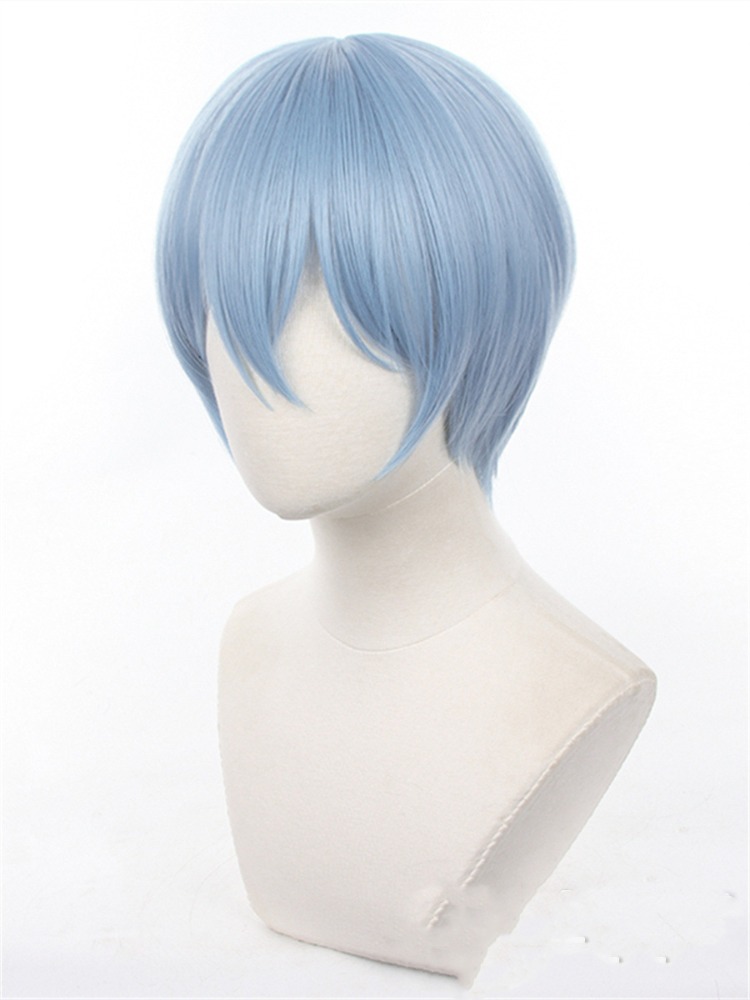 Anime Blue Lock Hiori Yo Cos W - Anime Cosplay Blue Hair recension och pris