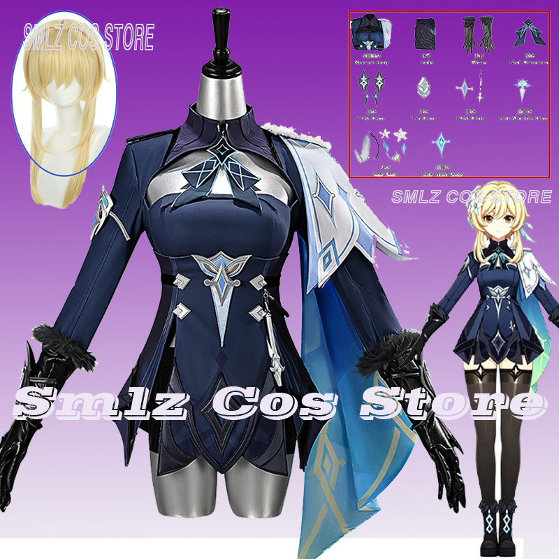 2026 Genshin Impact Traveler L - Anime Cosplay Ladies recension och pris