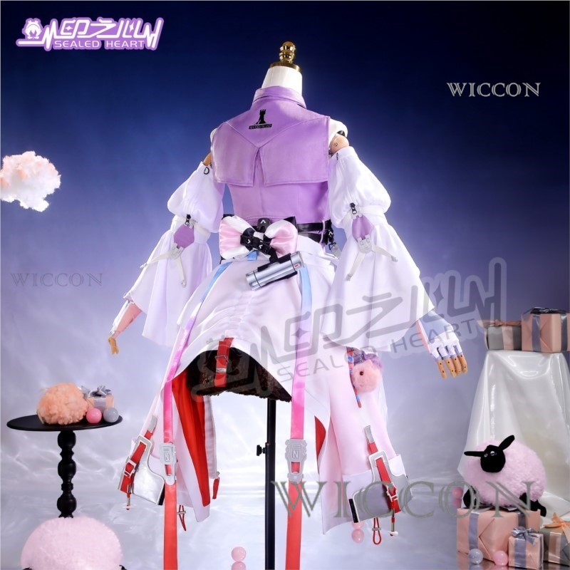 Halloween Adults Arknights End - Anime Cosplay Blue Hair recension och pris
