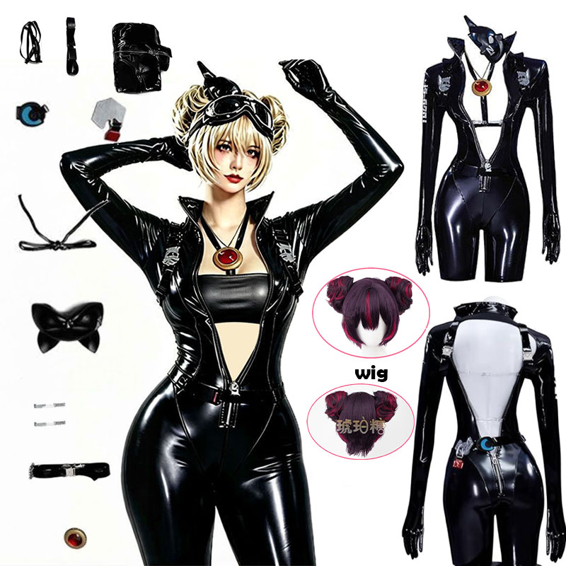 WHH Anime Nikke Quency Cosplay - Anime Cosplay Jumpsuit recension och pris