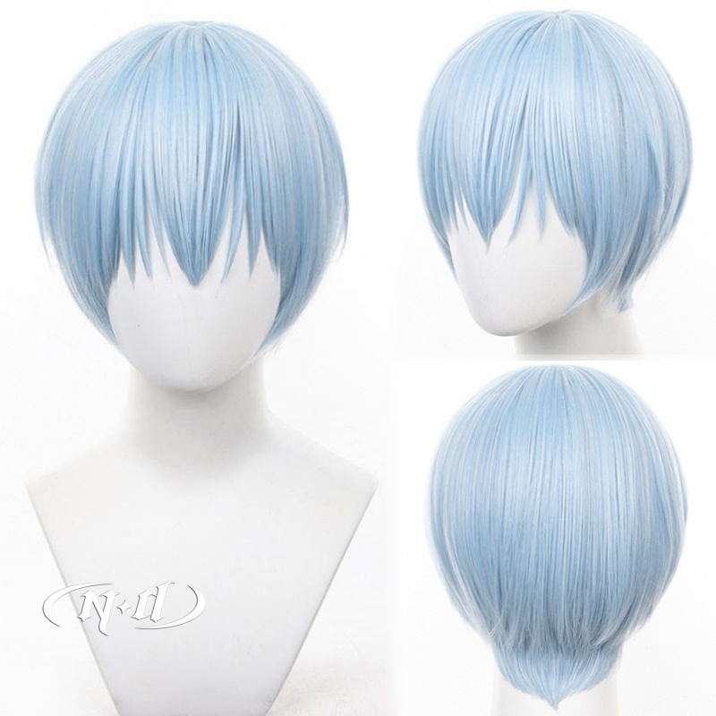 ND Himmel Cosplay Wigs Frieren - Anime Cosplay Blue Hair recension och pris